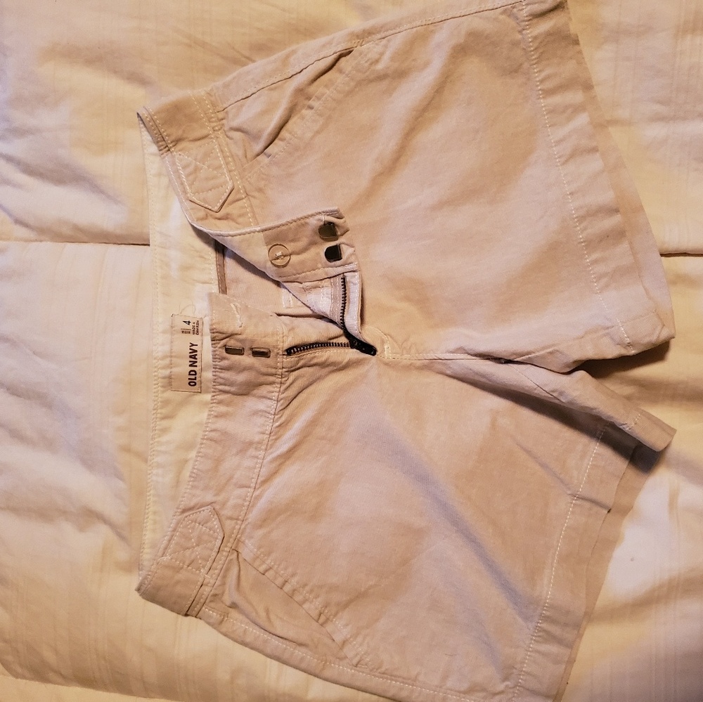 Size 4 Old Navy Khaki Shorts